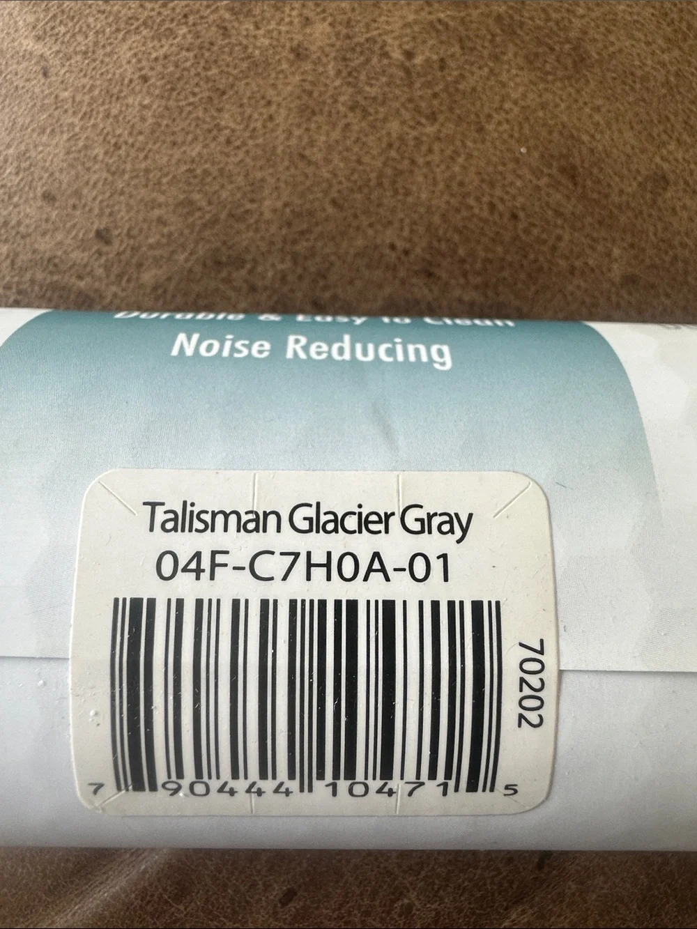 Con-Tact Non-Adhesive Drawer Liner — Talisman Glacier Gray Pattern